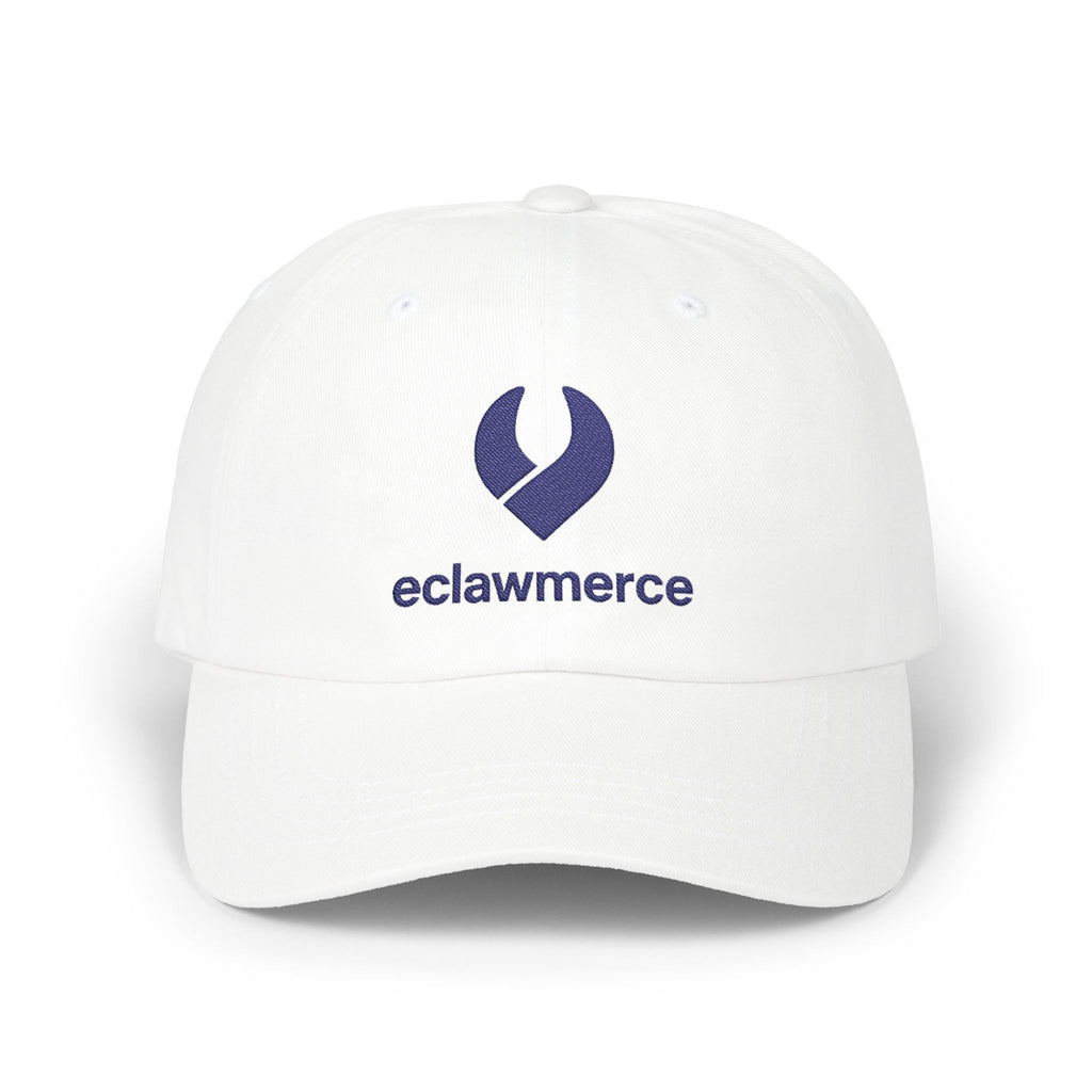 White hat with the blue claws