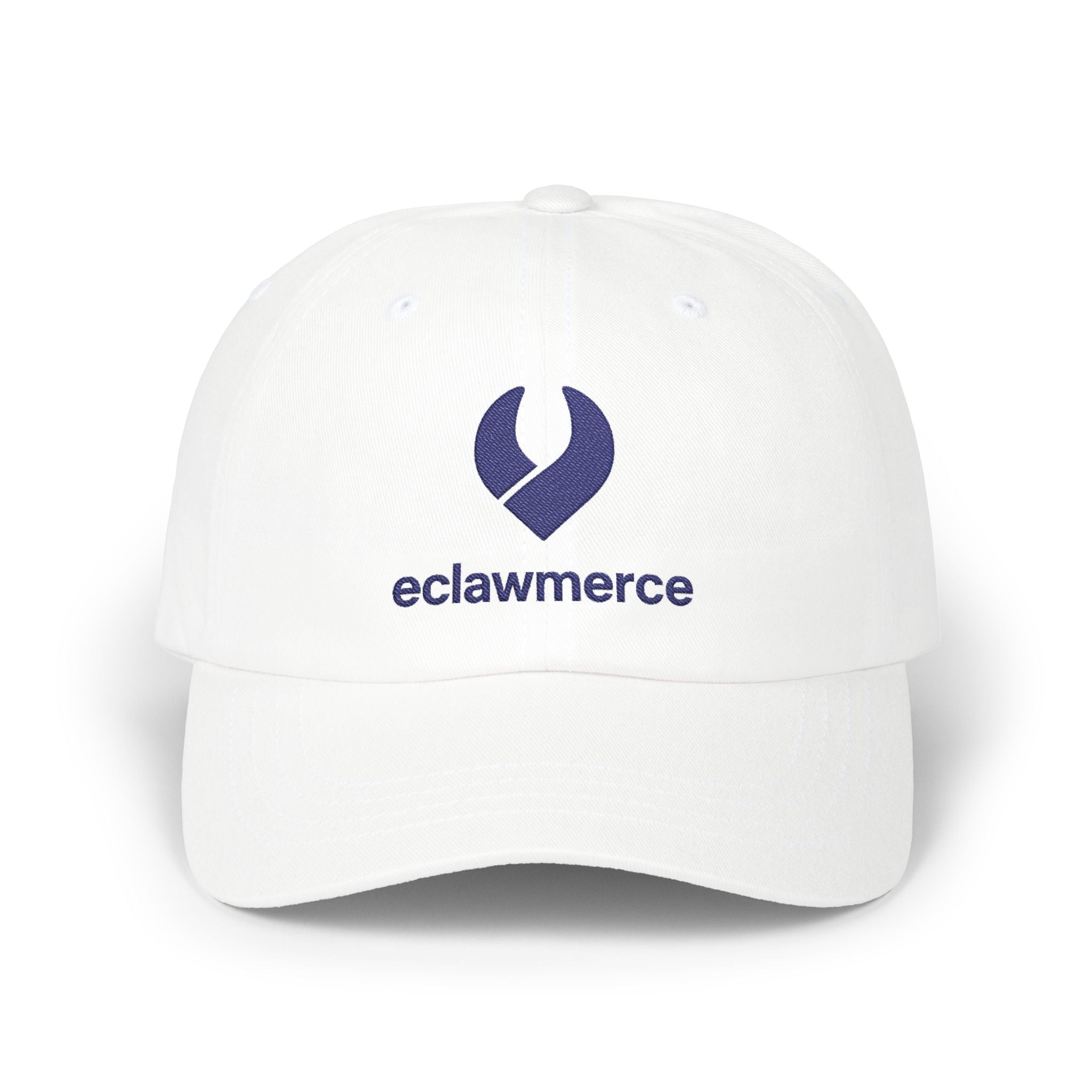 White hat with the blue claws