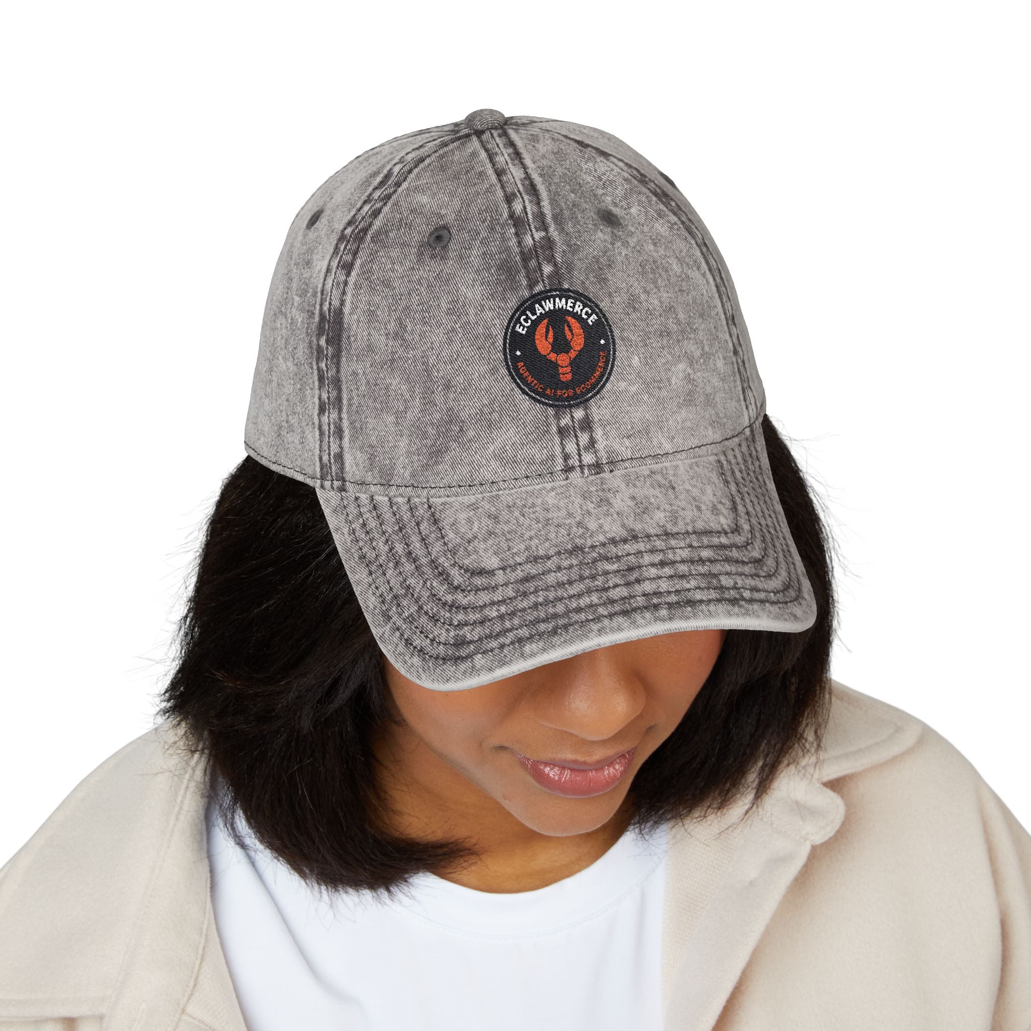 Small logo vintage cap