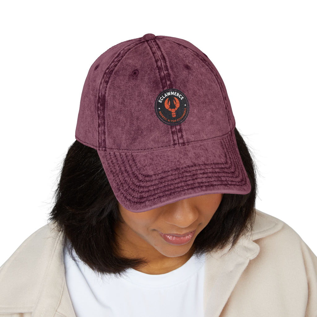 Small logo vintage cap