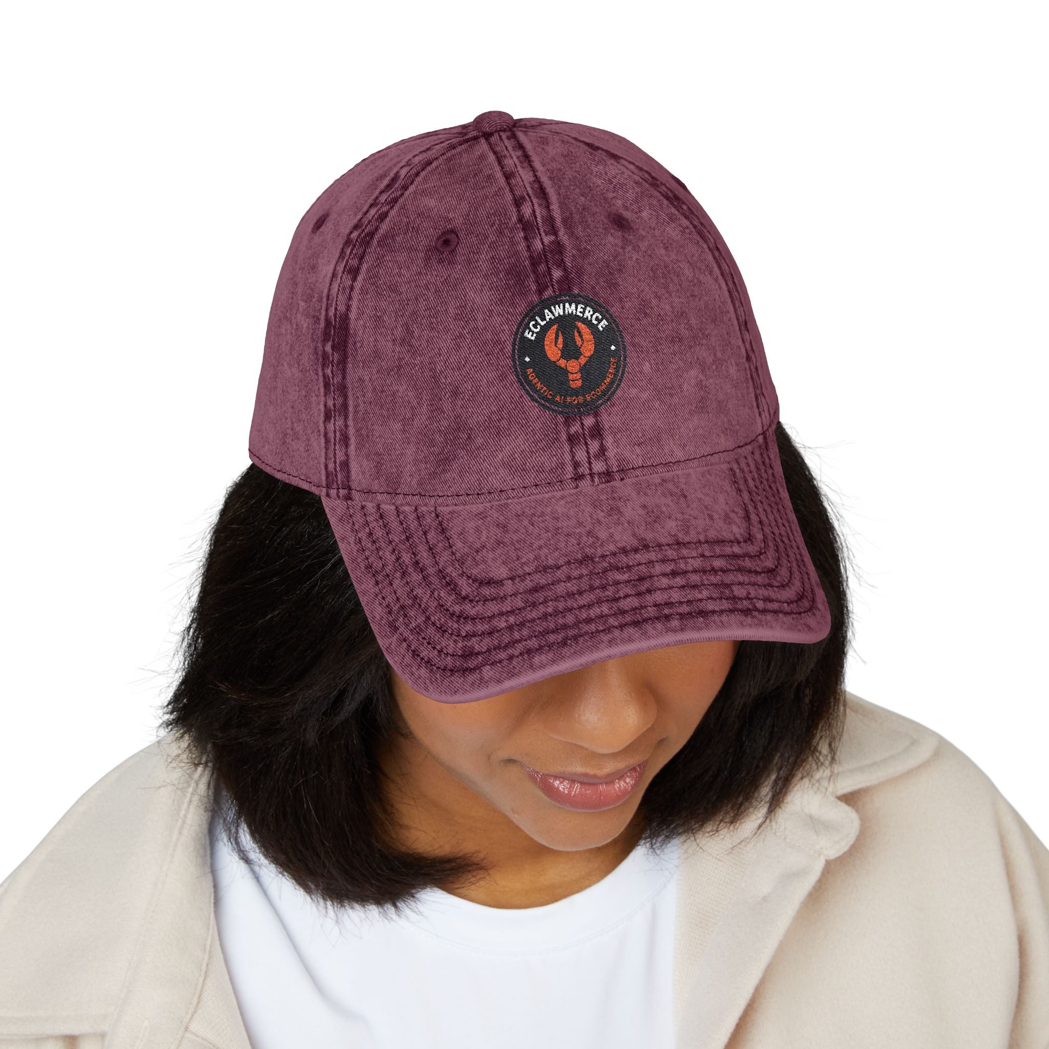 Small logo vintage cap