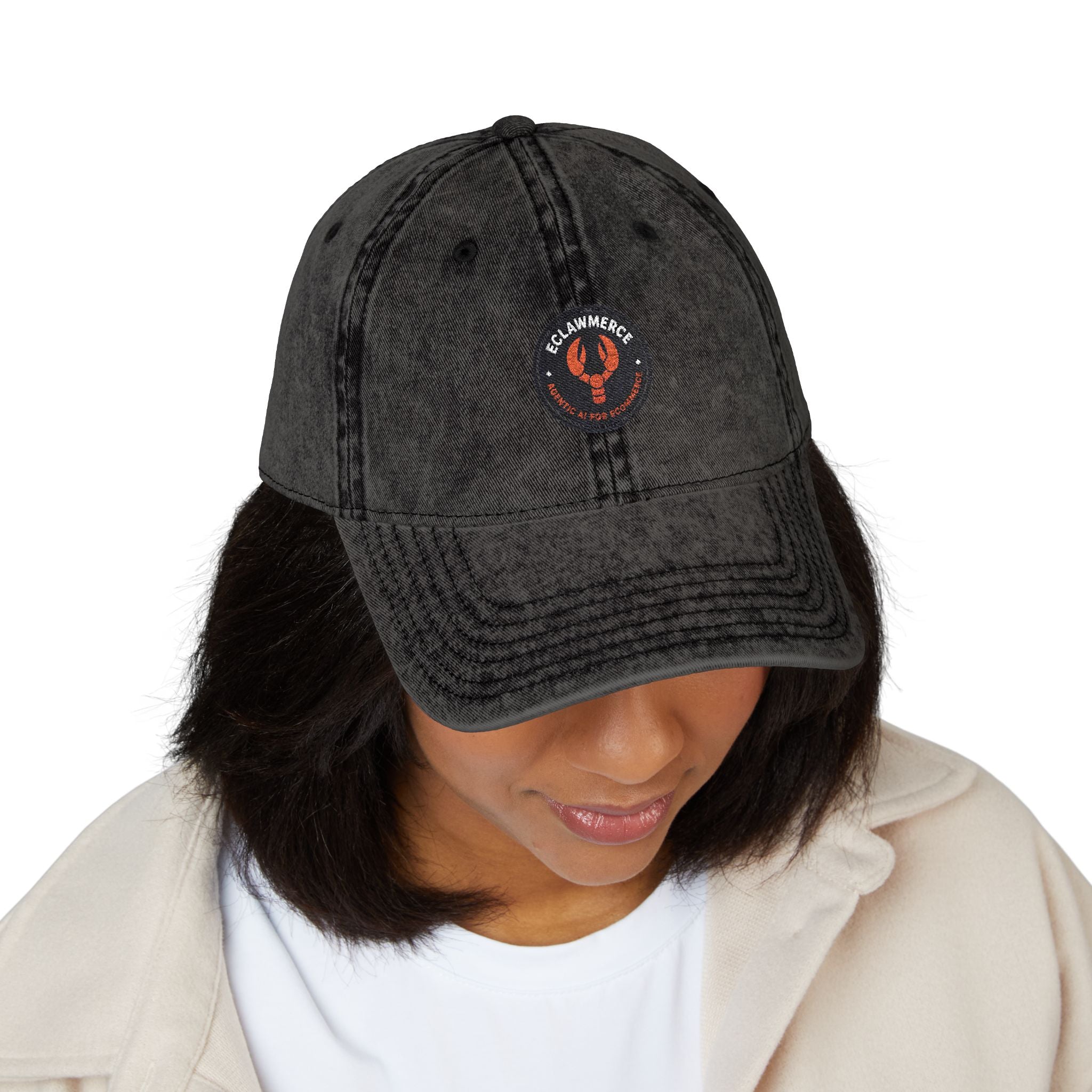 Small logo vintage cap