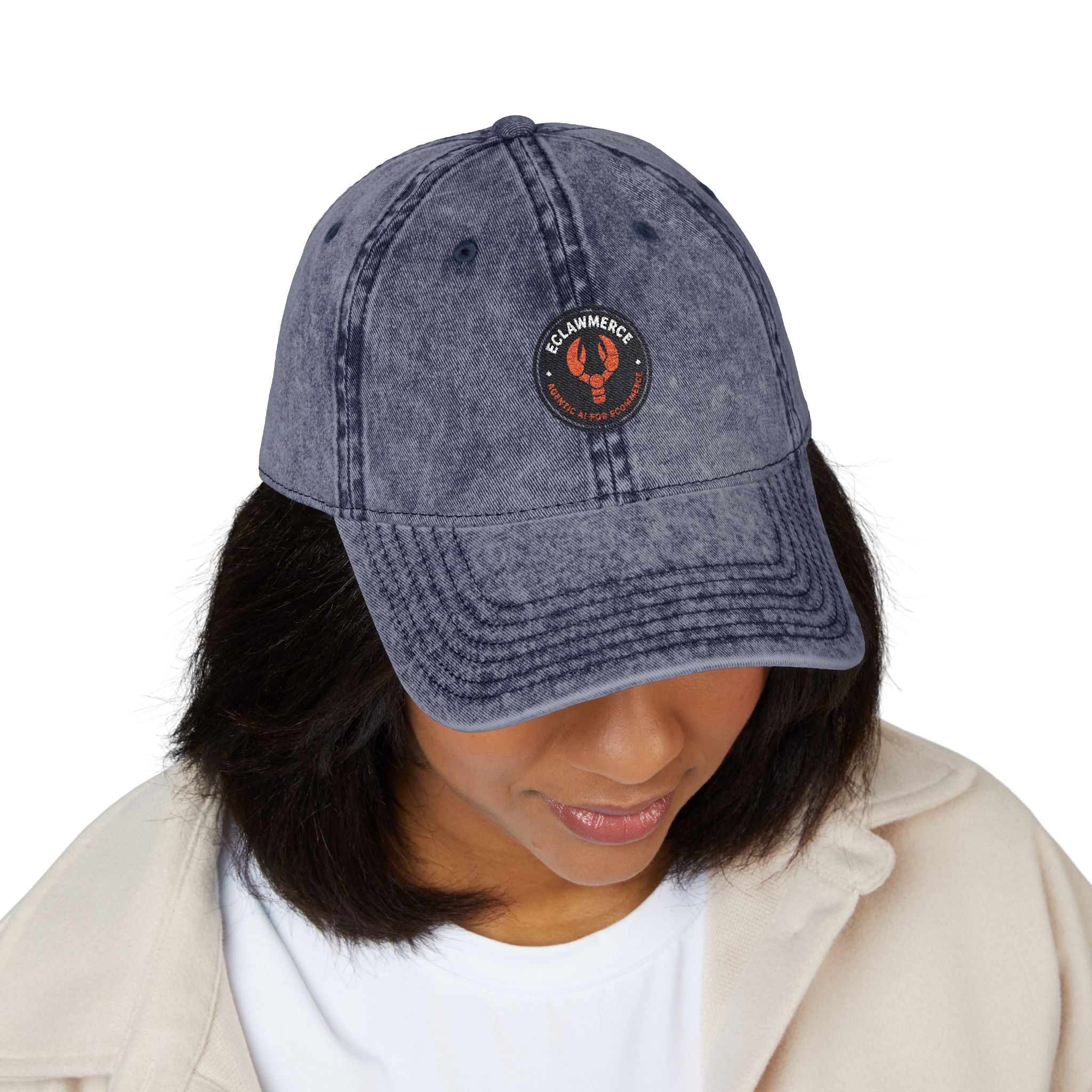 Small logo vintage cap